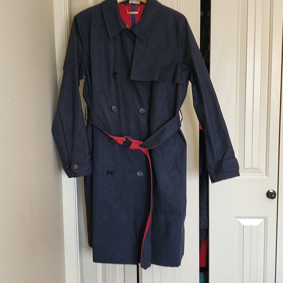 By Malene Birger Navy Trench, Size 44 - Picture 2 of 10